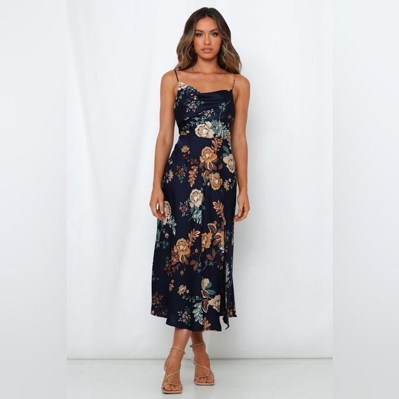 Petal & Pup Dresses & Skirts - Petal & Pup Doriah Floral Print Midi Dress